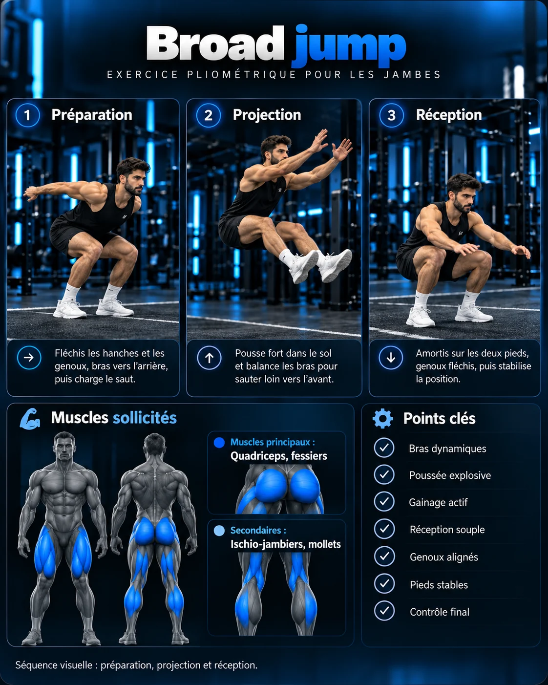 Guide visuel : Broad jump