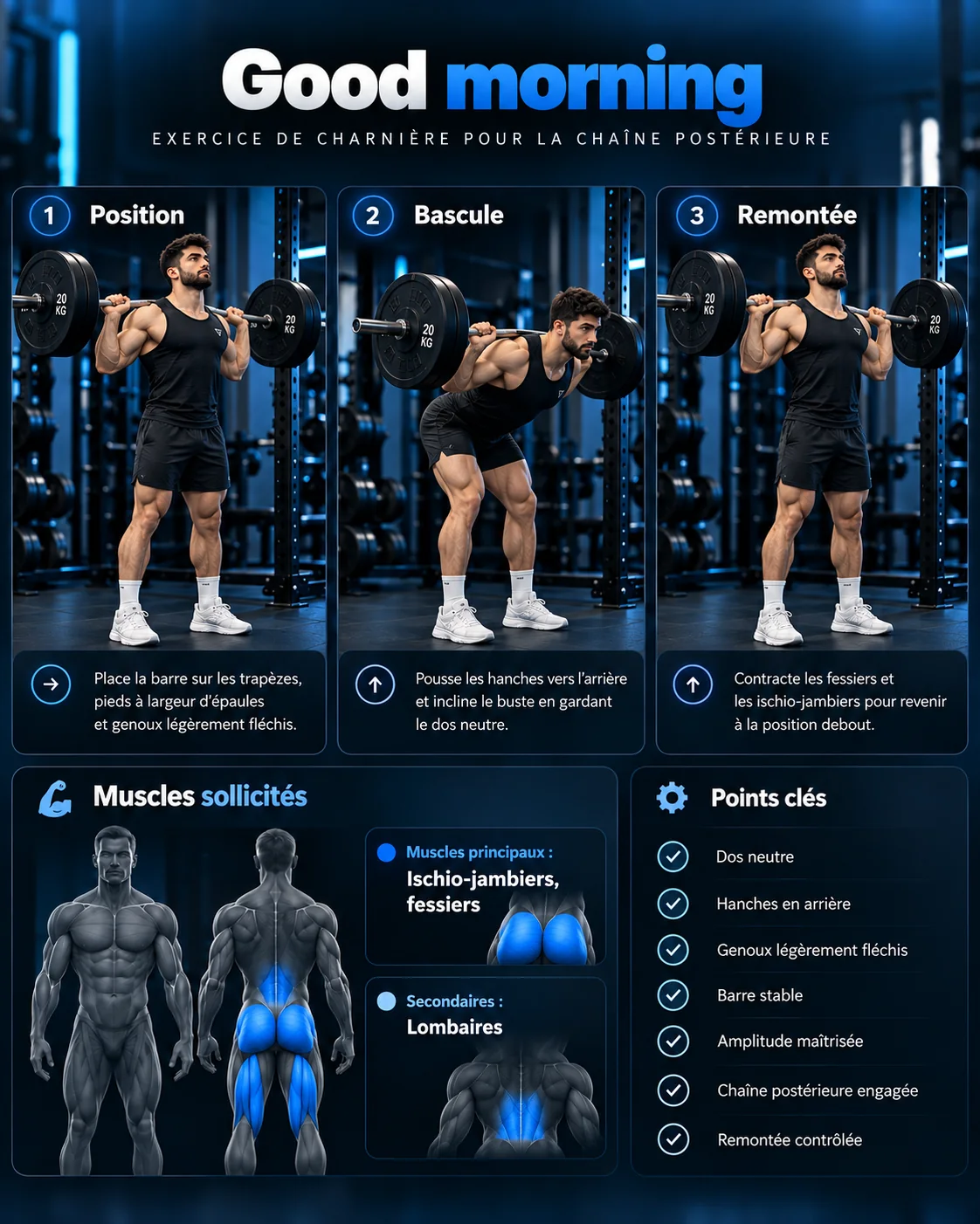 Guide visuel : Good morning