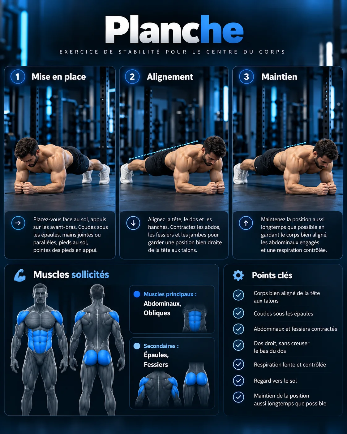 Guide visuel de la planche