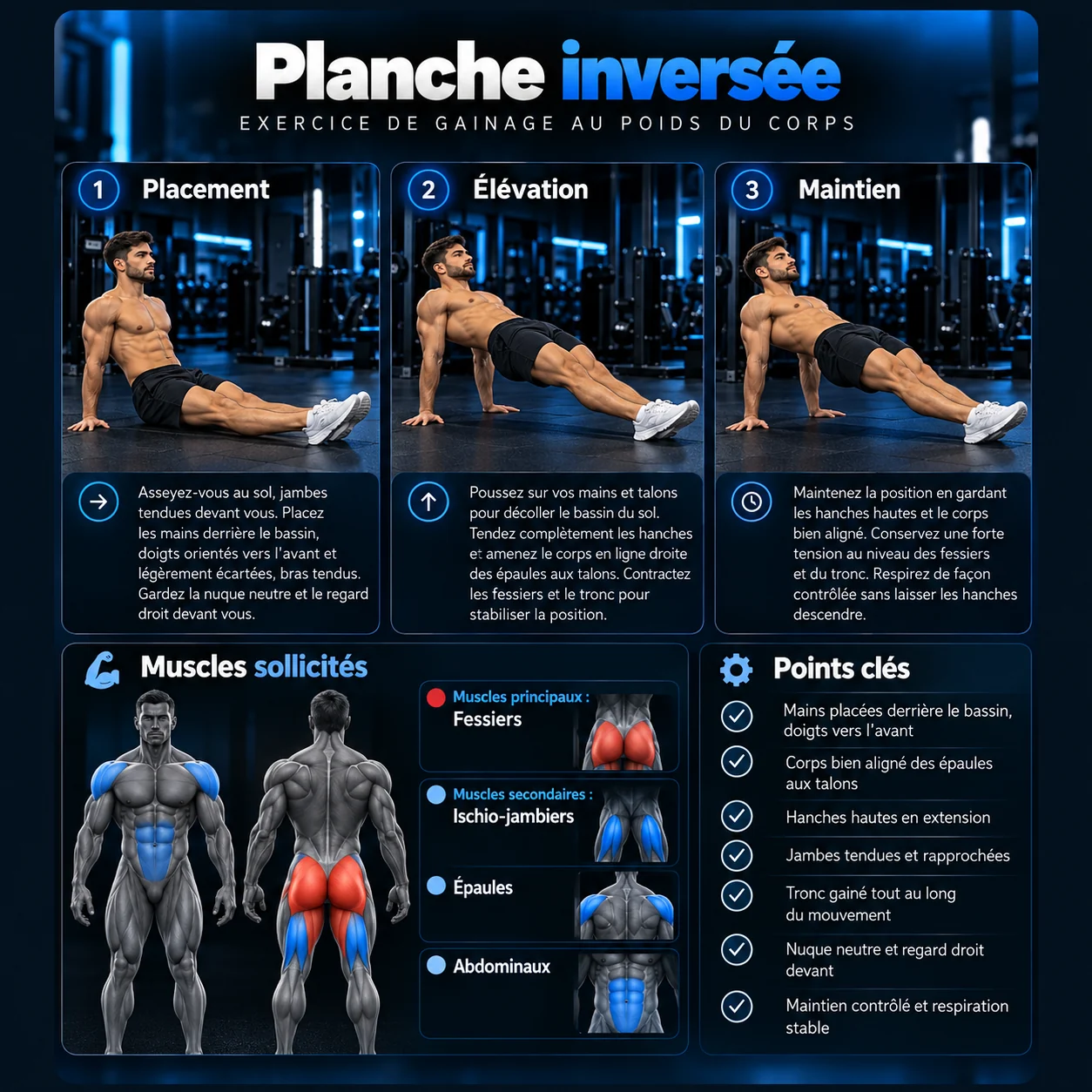 Guide visuel : Planche inversée