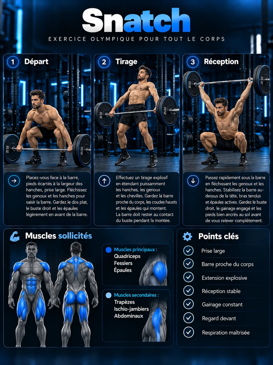 Guide visuel de l’arraché