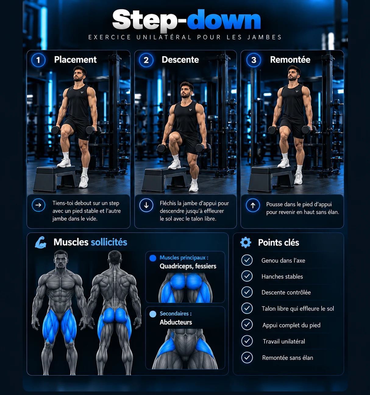 Guide visuel : Step-down